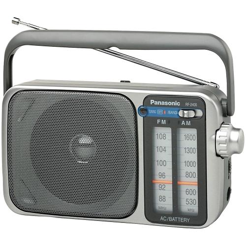 Panasonic RF-2400 AM/FM Radio, Silver by Panasonic [並行輸入品]