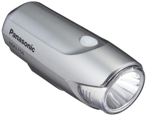 パナソニック(Panasonic) LED かしこいランプ 自転車 シルバー 11×4×4.2 cm NSKL154-S