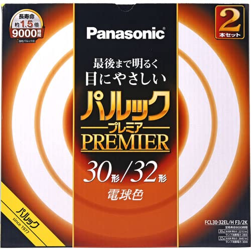 パナソニック 丸形蛍光灯(FCL) パルックプレミア 40W形 G10q ナチュラル色 FCL40ENW38HF tf8su2k Amazon | パナソニック 丸形蛍光灯(FCL) 40W形 G10q クール色