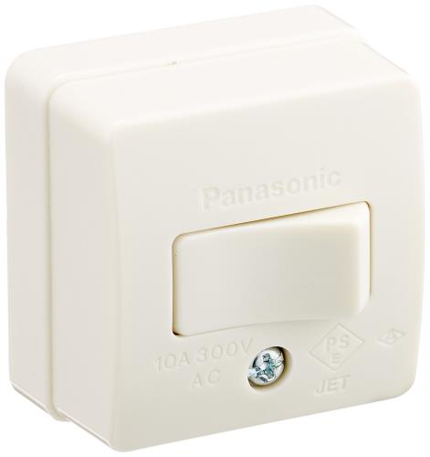 パナソニック(Panasonic) 10A角型タンブラスイッチC 3路 WS3002W 10個入