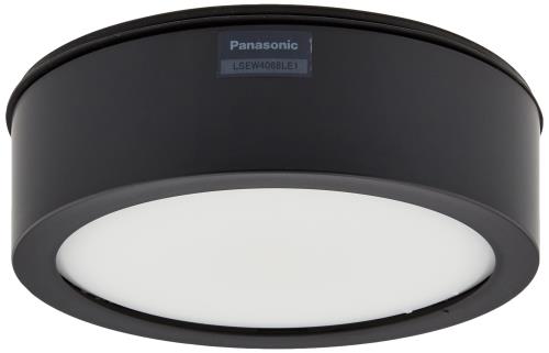 パナソニック(Panasonic) 軒下用ダウンライト LSEW4068LE1 60形 センサなし ブラック