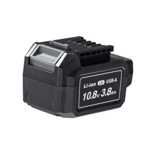 パナソニック 充電マルチツール EZ1G31用 電池パック 10.8V 3.8Ah EXENA 小型 軽量 高容量 長時間作業 USB充電機能 電池残量目盛付き ブレード 電動工具 建築現場 作業場 EZ8L1038HA