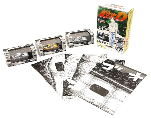 頭文字D 漫画風塗装 ミニカー 漫画風塗装がユニークな『頭文字D』の1/64ミニカーセットが京商