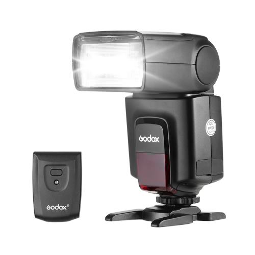 Godox TT520 カメラ/一眼レンズカメラ用 フラッシュ・スピードライト+ AT-16トリガートランスミッター ガイドナンバー33 S1 S2モードサポート 2.4Gワイヤレス Nikon,Canon,Pentaxなどに対応 [並行輸入品]