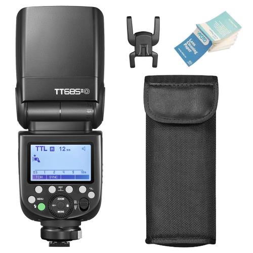 GodoxGODOX TT685II-O 閃光電球閃光電球 TTL GN60 HSS 1 / 8000s 弾丸道路同期調整 Speedlite クリップオンストロボ 0.1～2.6秒の再利用第四次元 Panasonic と Olympus の写真器 に相応う (TT685IIO) その他-家電
