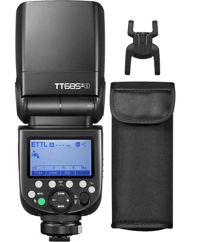技適マーク付き日本語説明書付GODOX Thinklite TT685II-S TTL 2.4G 無線ラジオシステム マスターとスレーブ スピードライト 懐中電灯 ストロボ Sony A77II A7RII A7R A58 A99 ILCE6000L適用 [並行輸入品] 16,694円