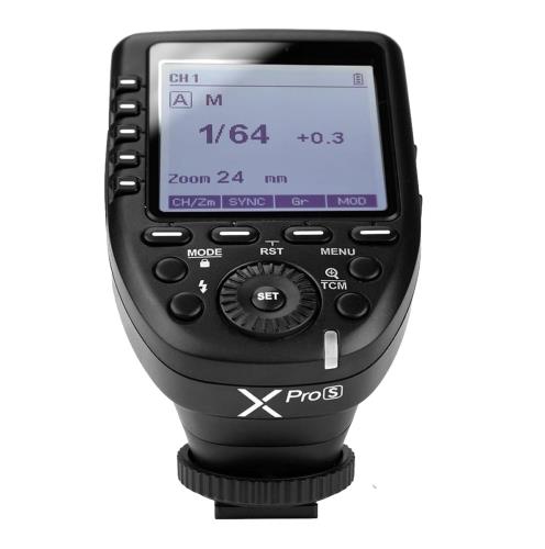 技適マーク付き日本語説明書付Godox Xpro-S 2.4G ワイヤレスフラッシュトリガー 高速同期1 / 8000s Xシステム内蔵 超大LCDスクリーントランスミッタ付き Sony フイルムデジタルカメラ用 [並行輸入品] 12,499円
