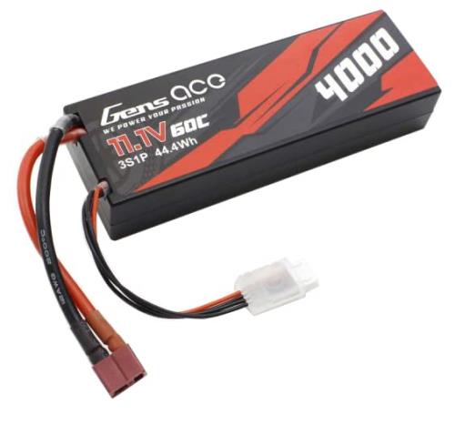 Gens ace LiPo 4000 ストレートパック (60C/7.4V) Gens ace LiPo 4000 ストレートパック (60C/7 4V) GAB4202 京商