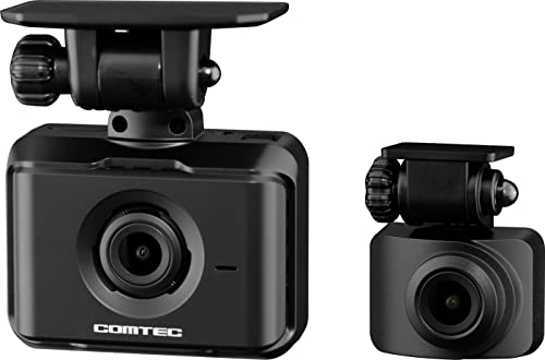 コムテック(COMTEC) 車用 前後2カメラ ドライブレコーダー ZDR017 前後200万画素 Full HD GPS搭載 32GBmicroSDカード付属 後続車両接近お知らせ機能 駐車監視機能 高速起動 3年保証 [出張取付サービス対応]