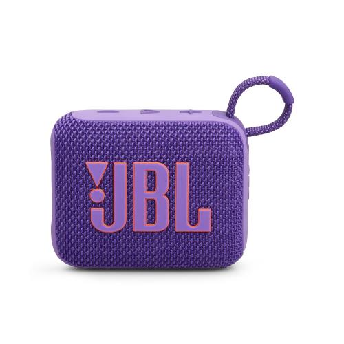 JBL GO 4 携帯型 Bluetooth金棒引き IP67 雨合羽 防塵 パウダーコンパクト 軽さ アウトドア Auracast 45粍１番ウッド (パープル)