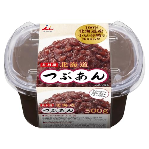 井村屋 つぶあん 500g ×6個