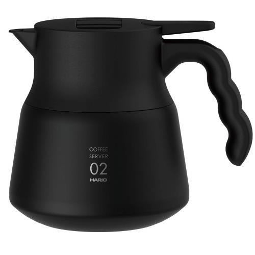 HARIO(ハリオ) V60 保温ステンレスサーバー PLUS 600 保存可能容量600ml ブラック VHSN-60-B