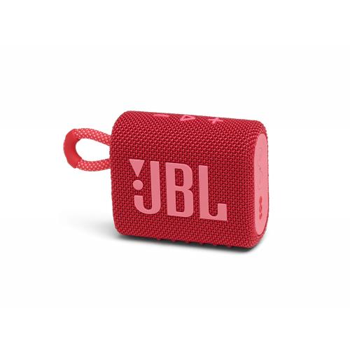 JBL GO3 Bluetooth金棒引き USB C申し受ける/IP67防塵雨合羽/パッシブラジエーター積み上げる/携帯型/2020年模範例 赤いこと JBLGO3RED