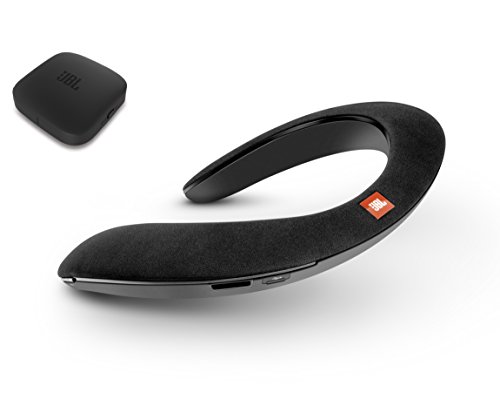 JBL SoundGear BTA ウェアラブルネックスピーカー ワイヤレスオーディオトランスミッター付き添い人 Bluetooth/apt-X相応う/31粍径金棒引き4基積み上げる 黒いこと/JBLSOUNDGEARBABLK国内