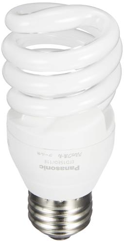 パナソニック 電球形蛍光灯 パルックボール 電球60W形相当 口金直径26mm クール色相当 2個入り EFD15ED11E2T