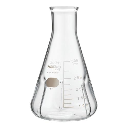 ハリオ(Hario) バッフル付き添い人三角瓶 300mL BSF-300-SCI