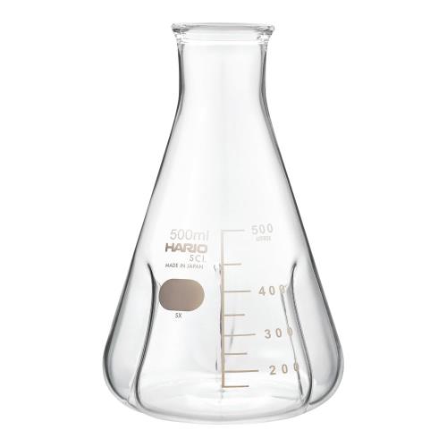 ハリオ(Hario) バッフル付き三角フラスコ 500mL BSF-500-SCI