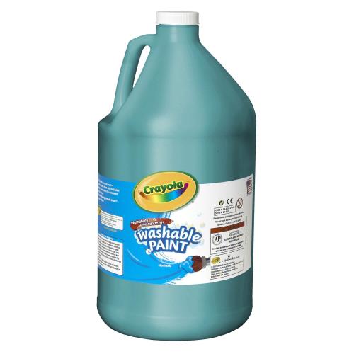 クレヨラ 瓶えの具 青緑色 水で飾り気の無いに落とせる 単色得用瓶 3785ml 54212848