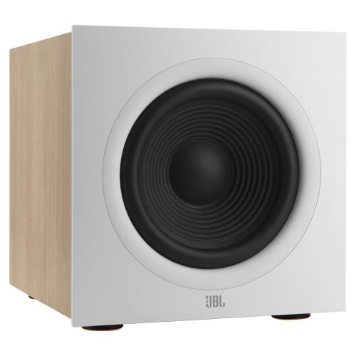 JBL Stage 2 200P / 250粍ウー毛皮 / アクティブサブウーファー/うしろ側バスレフ/ラテ / JBL200PWHTJN