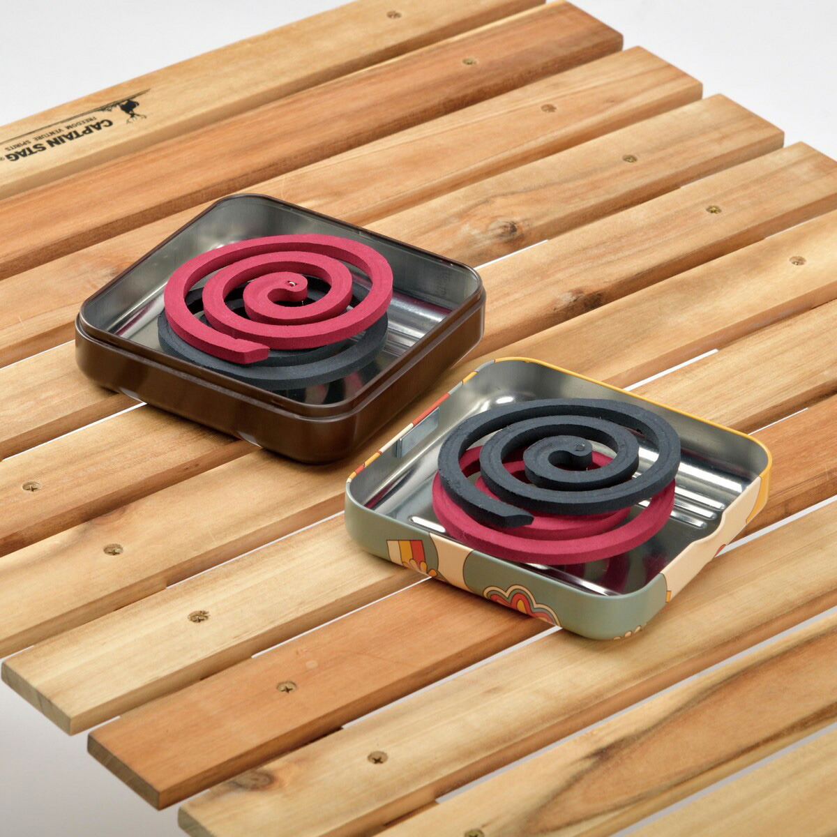 楽天市場】パール金属 キャプテンスタッグ 蚊取り線香スタンドケース