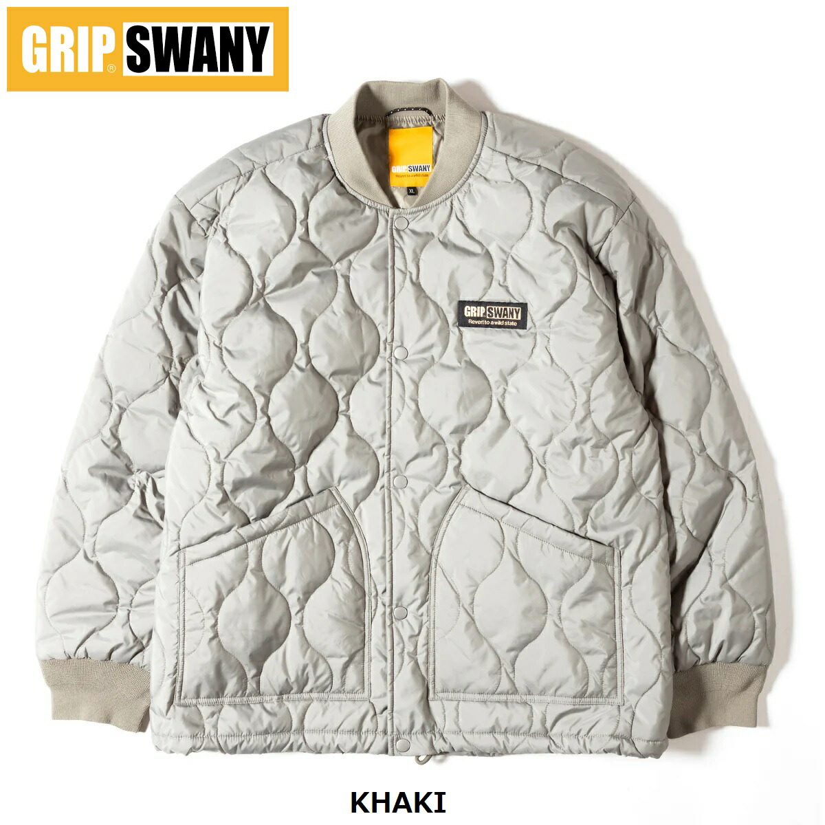 GRIP SWANY ( グリップスワニー ) 【 GSMJ-054 】 WATER REPELLENT QUILTING BLOUSON | アウター | ブルゾン | 撥水 | 中綿 | 古着 | アウトドア | キャンプ | レジャー | お出かけ | 上着 | ぐりっぷすわにー|FIELD SEVEN