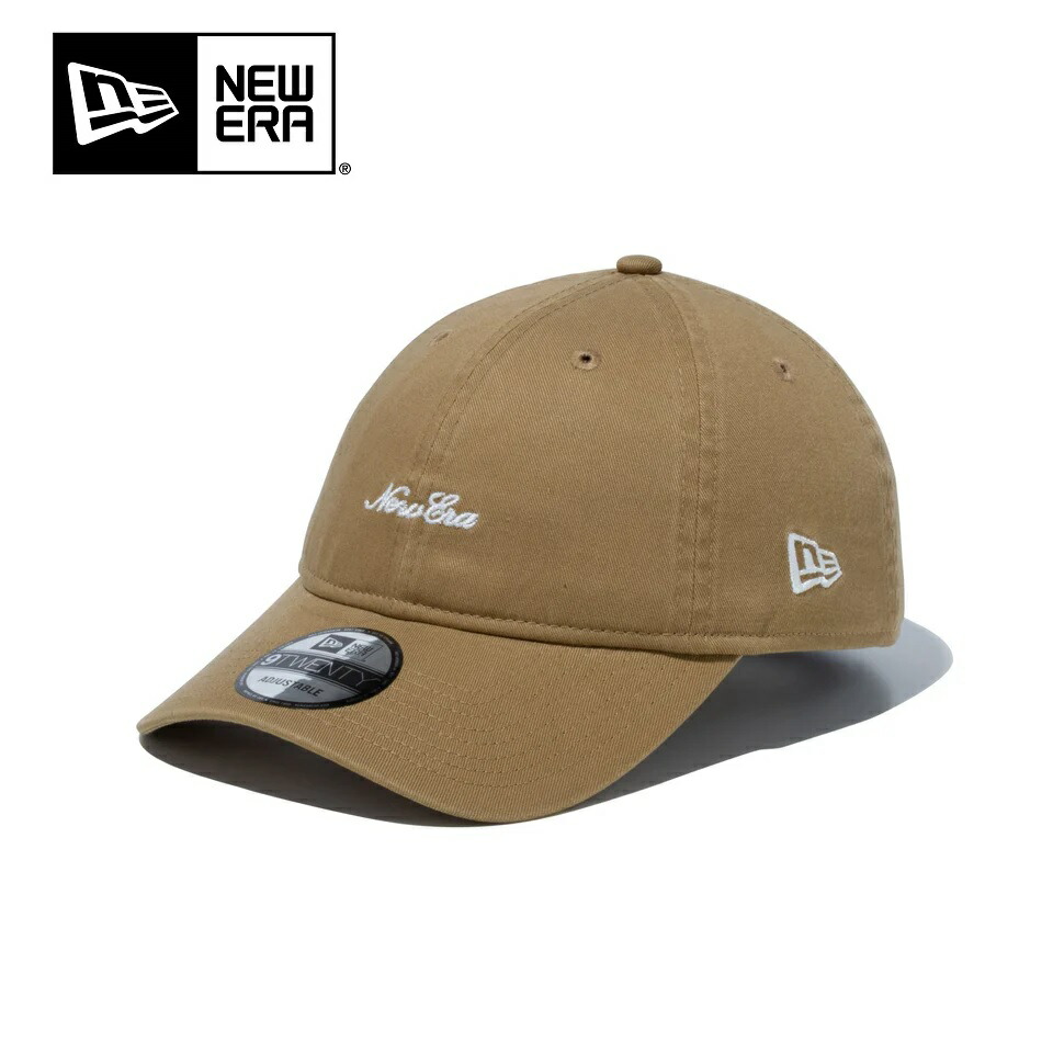 【楽天市場】NEWERA ( ニューエラ ) 9TWENTY Script Logo スクリプトロゴ カーキ × ホワイト：FIELD SEVEN
