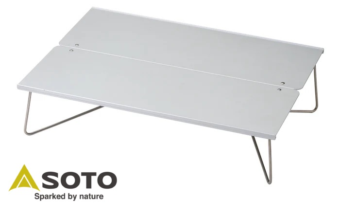 SOTO ( ソト ) フィールドホッパーL | アウトドア | キャンプ | 登山 | テーブル | ミニテーブル | コンパクト | ハイキング | ソロキャンプ | 軽い | 軽量 | そと | ST-631|FIELD SEVEN