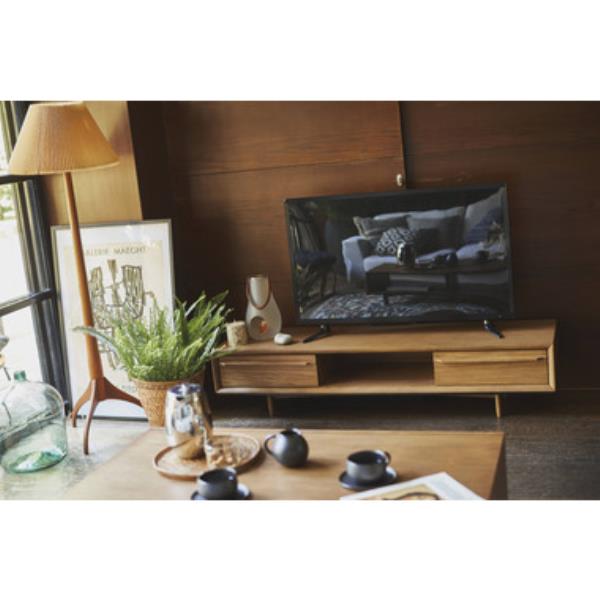 無地・新色登場！ テレビボード おしゃれ テレビ台 北欧 天然木 TIM-32BR TVボード150 ブラウン (AZM)(Q14CD) 通販 