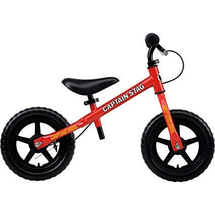 トレーニングバイク 赤 ( YG-0250 / CAG10252860 )【 YG-250 】【 キャプテンスタッグ 自転車 子供用 トレーニングバイク 】【36CE】｜Field Boss 店