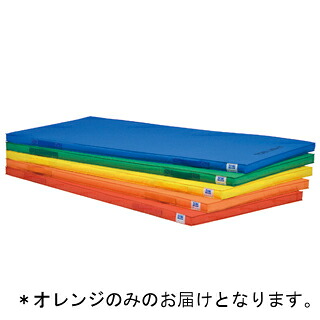 カラーマット トーエイライト T-1938V 軽量エコカラーマット 5cm厚 90×180×5cm オレンジ (TOL)【36CE】