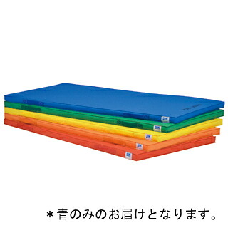 カラーマット トーエイライト T-1939B 軽量エコカラーマット 5cm厚・ノンスリップ 90×180×5cm 青 (TOL)【36CE】