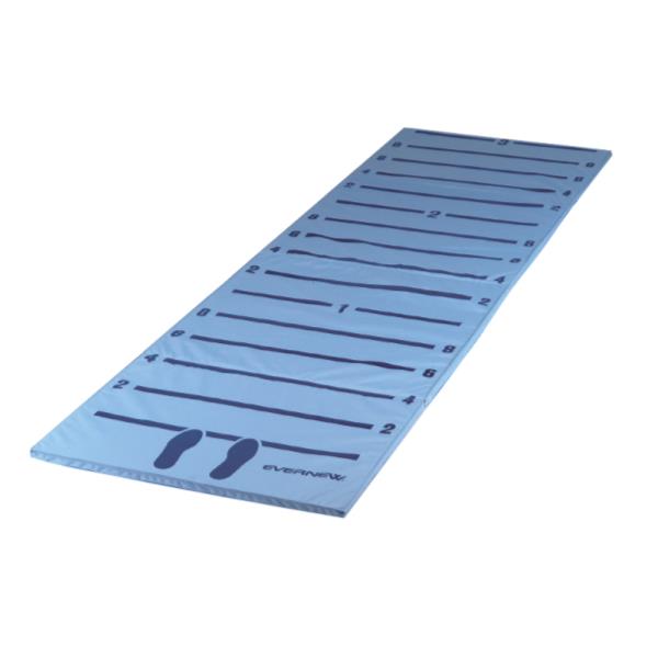 立ち幅跳び測定マット エバニュー EKJ099 立ち幅跳び測定マットII 100&times;330&times;3cm (ENW)【36CE】｜Field Boss 店 42,084円