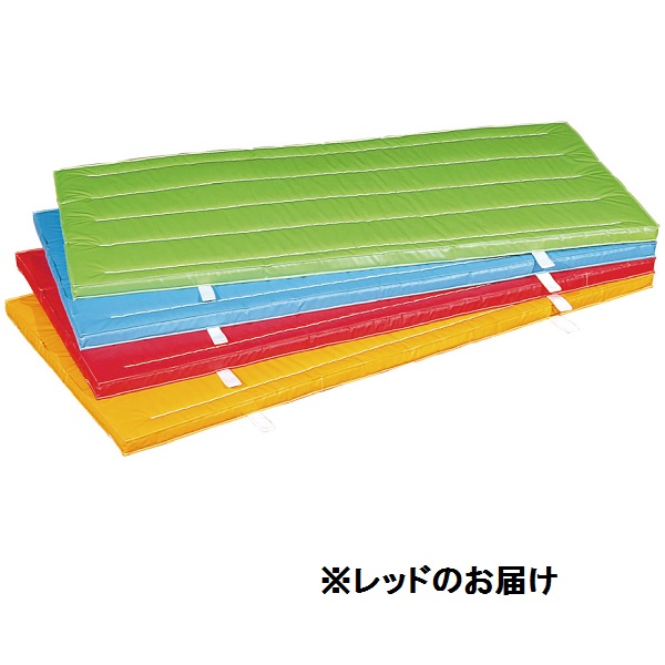 カラーマット 三和体育 SANWA TAIKU S-9681 室内外兼用防水カラ-マット （レッド） 90×240×5 (SWT)【36CE】