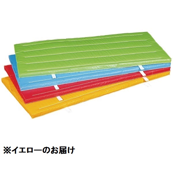 カラーマット 三和体育 SANWA TAIKU S-9696 室内外兼用防水カラ-マット （イエロ-） 90×240×5 (SWT)【36CE】