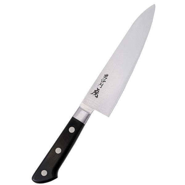 楽天市場】【送料無料】パール金属 毘沙門 龍 本割込牛刀包丁180 F