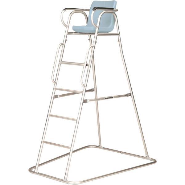 全商品オープニング価格！ 三和体育 テニス審判台 182B ステンレス 幅112cm×奥行110cm×高さ213cm 座面高さ182cm S-0245 