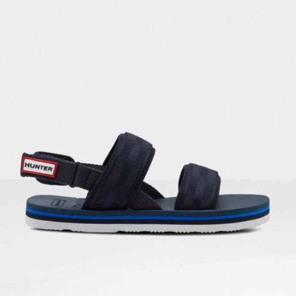 サンダル メンズ サンダル おしゃれ 靴 メンズ MENS ORIGINAL BEACH SANDAL NAVY 【 ハンター 】 【QBJ38】 【36CE】