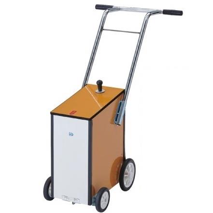 ライン引き ラインカー グラウンド 木製ライン引(前輪小タイヤ仕様) D-35 特殊送料【ランク