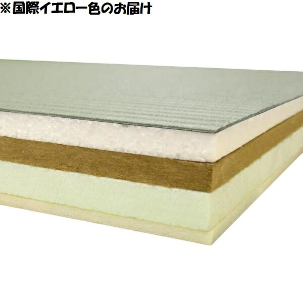 柔道用畳 エバニュー EKR034-400 柔道畳軽量（1×2） 国際イエロー (ENW)【36CE】 24,509円