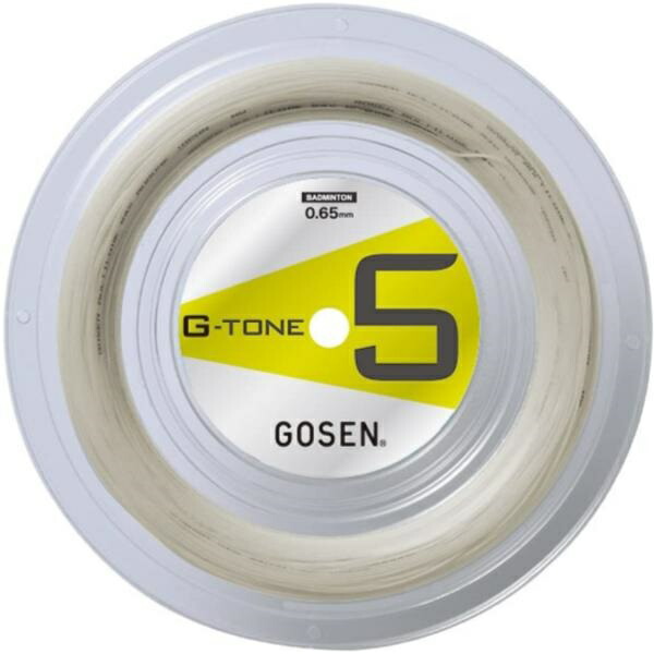 最大61％オフ！ バドミントン ガット ロール ストリング G-TONE 5 fucoa.cl