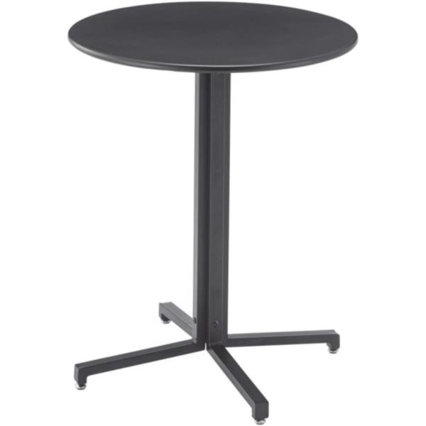 ハイテーブル カフェテーブル 丸型テーブル PT-330BK カフェテーブル ブラック 【AZM】【36CE】|Field Boss 店