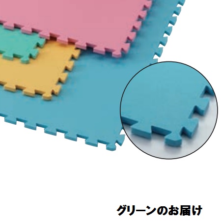 クッションマット ダンノ D-3211G 抗ウィルス・エッグクッションマット グリーン (DAN)【36CE】｜Field Boss 店