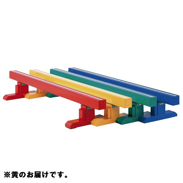 三和体育 SANWA TAIKU S-4177 カラ-平均台300 黄 (SWT)【36CE】