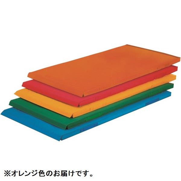 カラー体操マット エバニュー EKM089-200 軽量連結カラーマットTP オレンジ (ENW)【36CE】