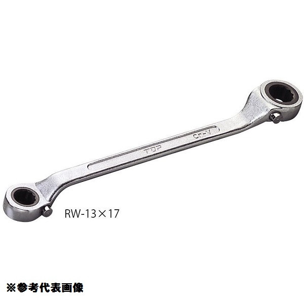 ラチェットレンチ 工具 TOP RW-24X30 ラチェットメガネレンチ 【TOP】【36CE】
