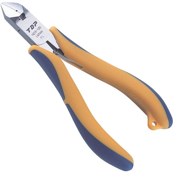 ニッパ 三枚合わせ 工具 TOP ND3-120 三枚合せ斜ニッパ 【TOP】【36CE】