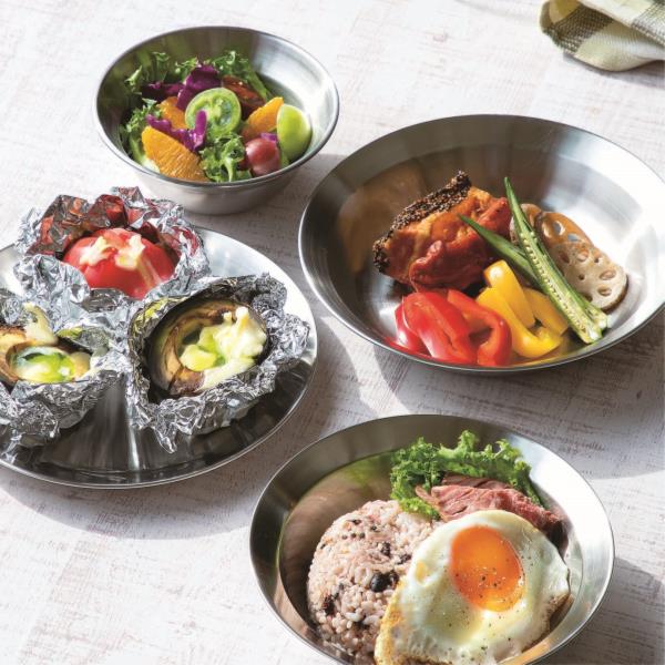 ボール ステンレス 皿 セット プレート セット PP-10 SOLA Relax ソラリラ ボウル and プレート 4点セット 【KKS】【36CE】画像