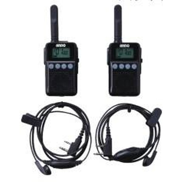 楽天市場】ポケットトランシーバー2個セット T17-042LY-2P ANDO製