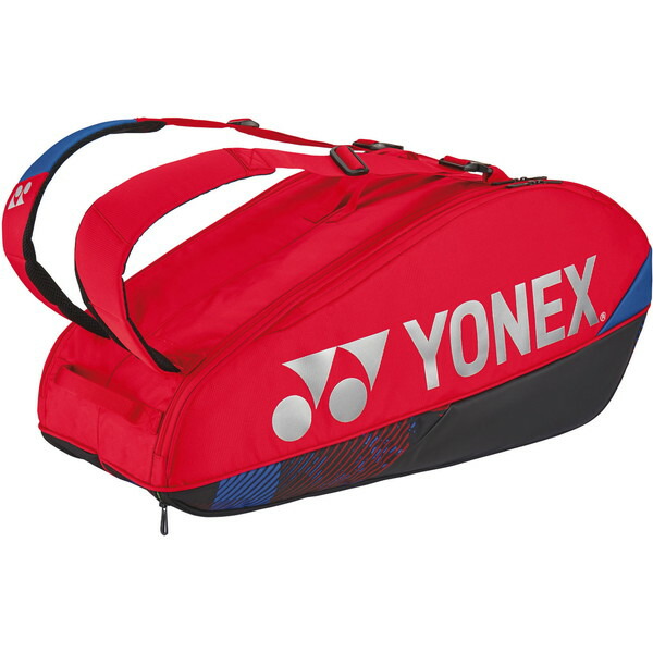 ラケットバッグ テニスバッグ ラケットケース BAG2402R-651 ラケットバッグ6(テニス6本用) スカーレット 【YNX】【36CE】