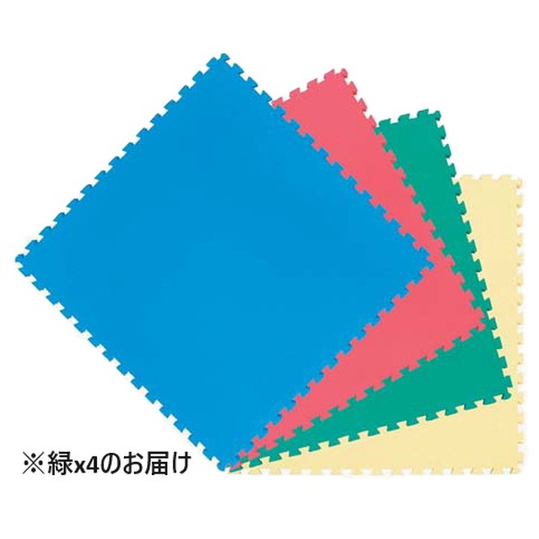 ジョイントマット マット 運動マット K-638-GN 抗菌ジョイントマット 緑 【KNY】【36CE】